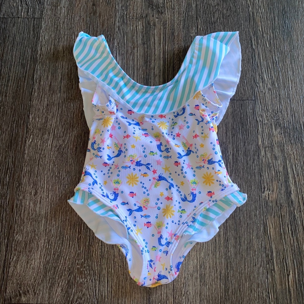 Dondolo size 12 months mermaid swimsuit Excellent condition